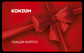Konzum poklon kartica 500 €